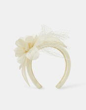 Floral Mesh Headband, , large