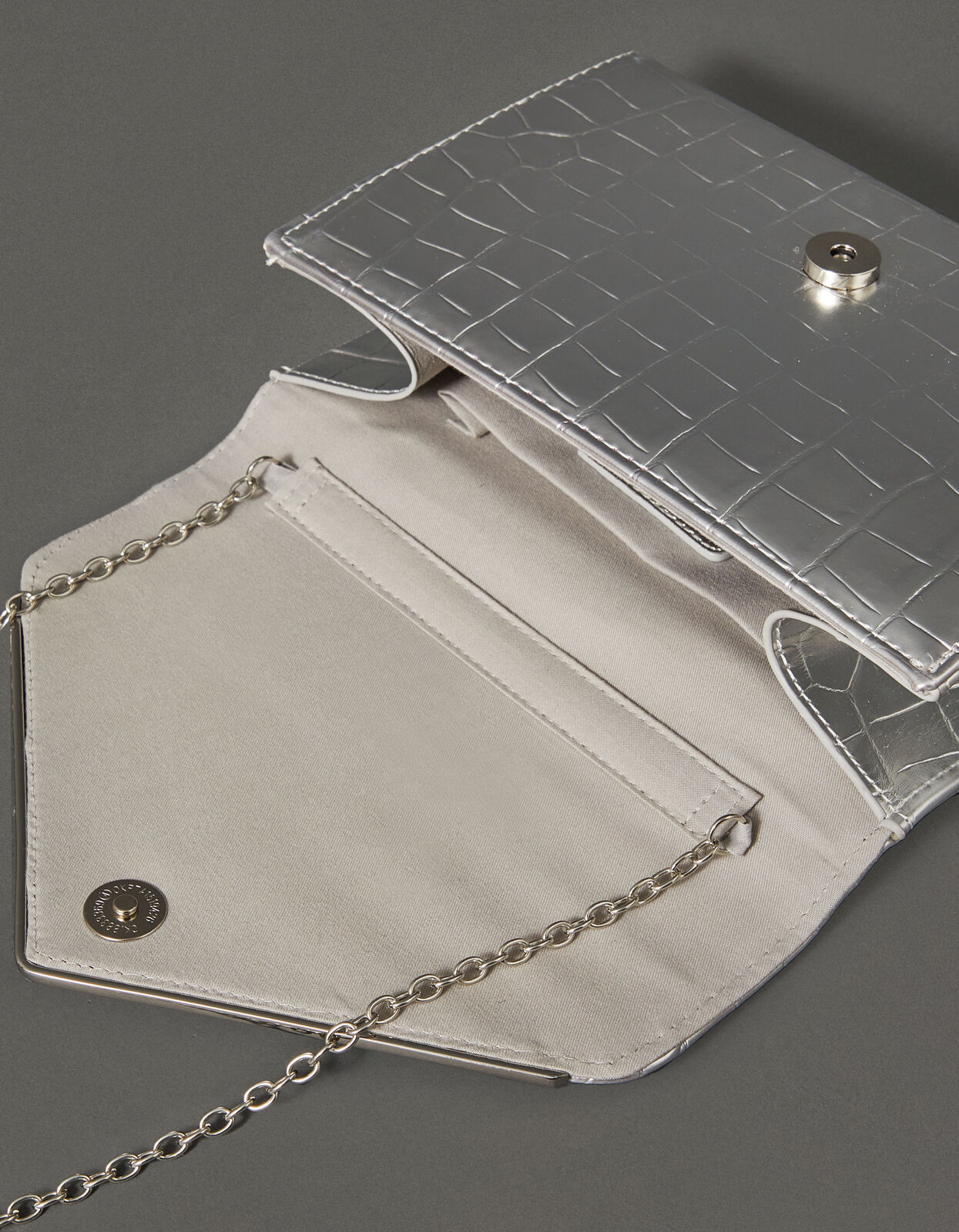 Milly Croc Clutch Bag Clutch bags Accessorize Global