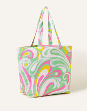 Paisley Swirl Shopper Bag, , large