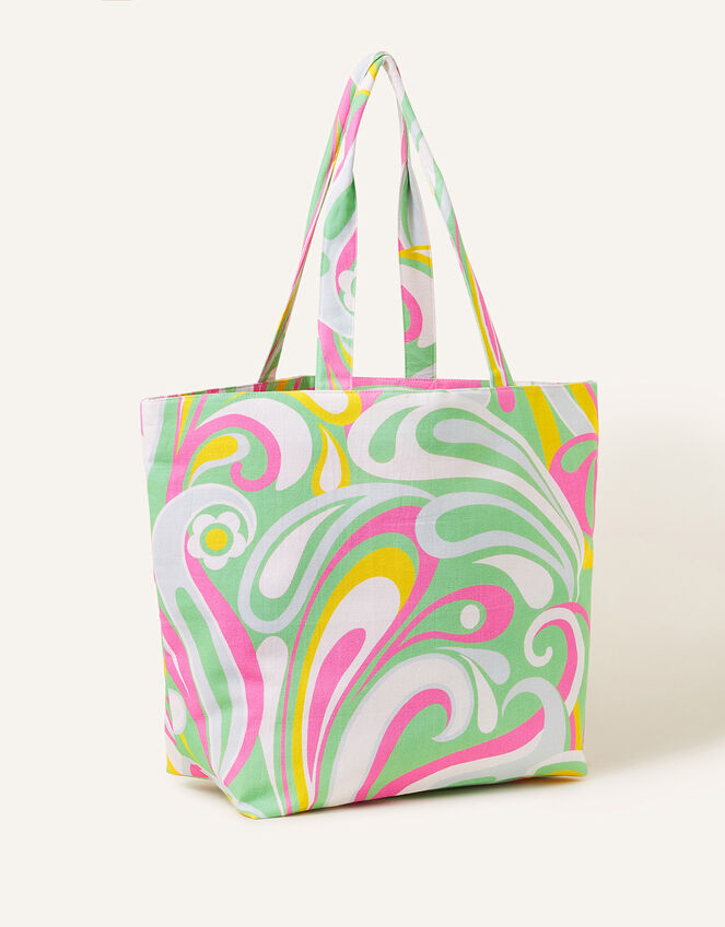 Paisley Swirl Shopper Bag, , large