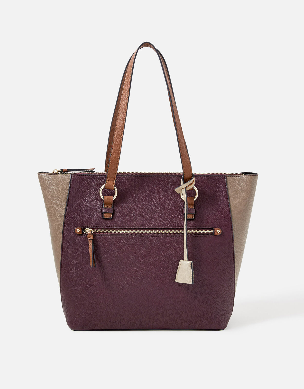 Molly Colourblock Tote Bag Tote Shopper bags Accessorize ROI