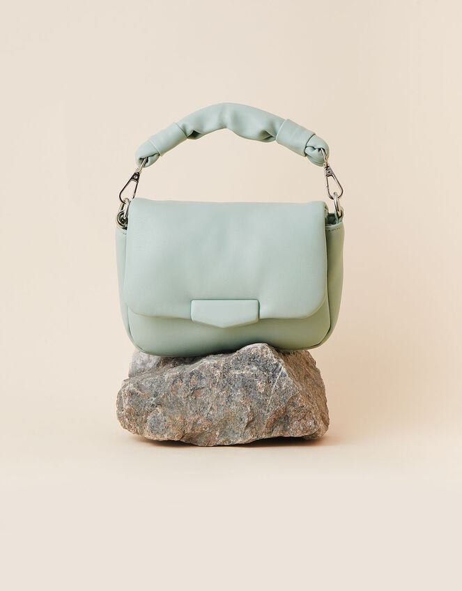 Puffer Cross-Body Bag, Green (GREEN), large