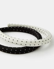 2-Pack Polka Dot Headbands, , large