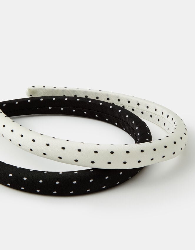 2-Pack Polka Dot Headbands, , large