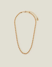 Berry Blush Twisted Rope Necklace, , large