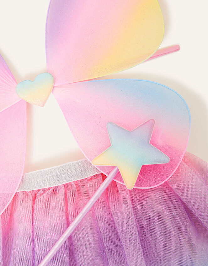 Girls Three Piece Fairy Dress Up Set, , large