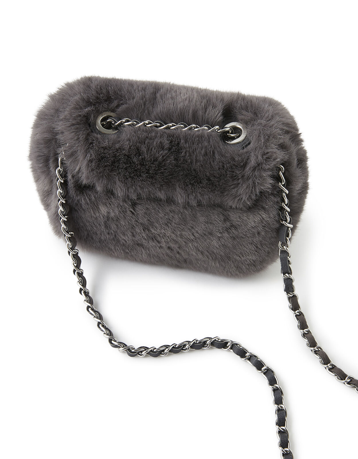 Mini Fluffy Cross Body Bag