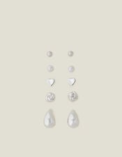 5-Pack Knot Stud Earrings, , large