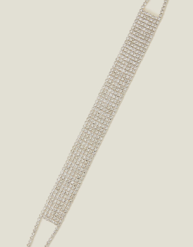 Crystal Cupchain Choker Necklace, , large