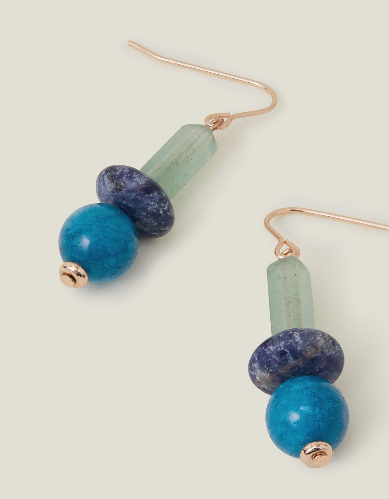 Stone Short Drop Earrings Drops Accessorize Global