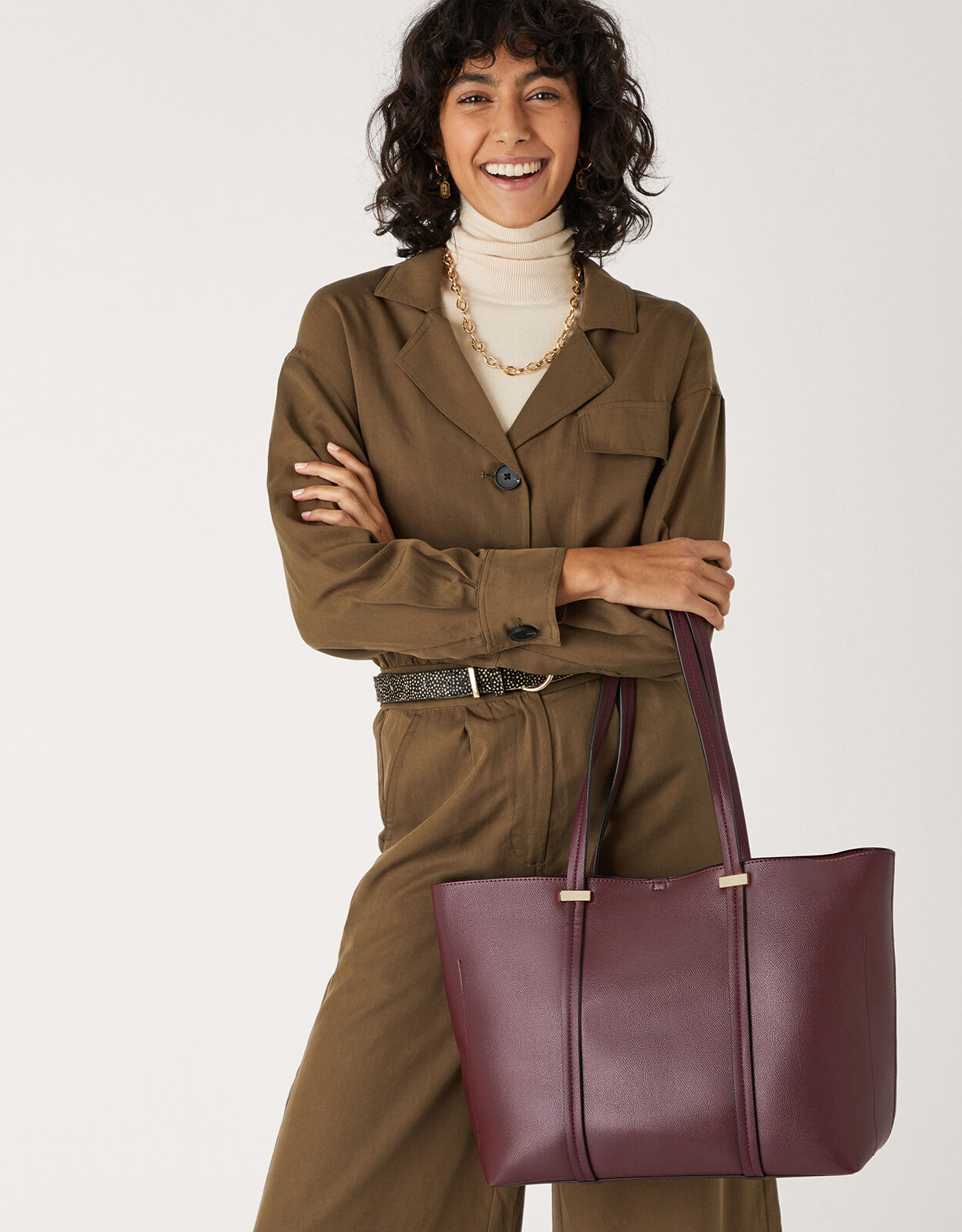 Accessorize burgundy bag on sale