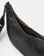 Leather Crossbody Bag, , large