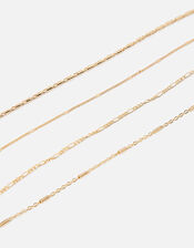 Chain Anklets 4 Pack, , large