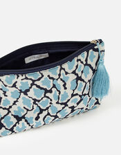 Large Leopard Print Pouch , , large