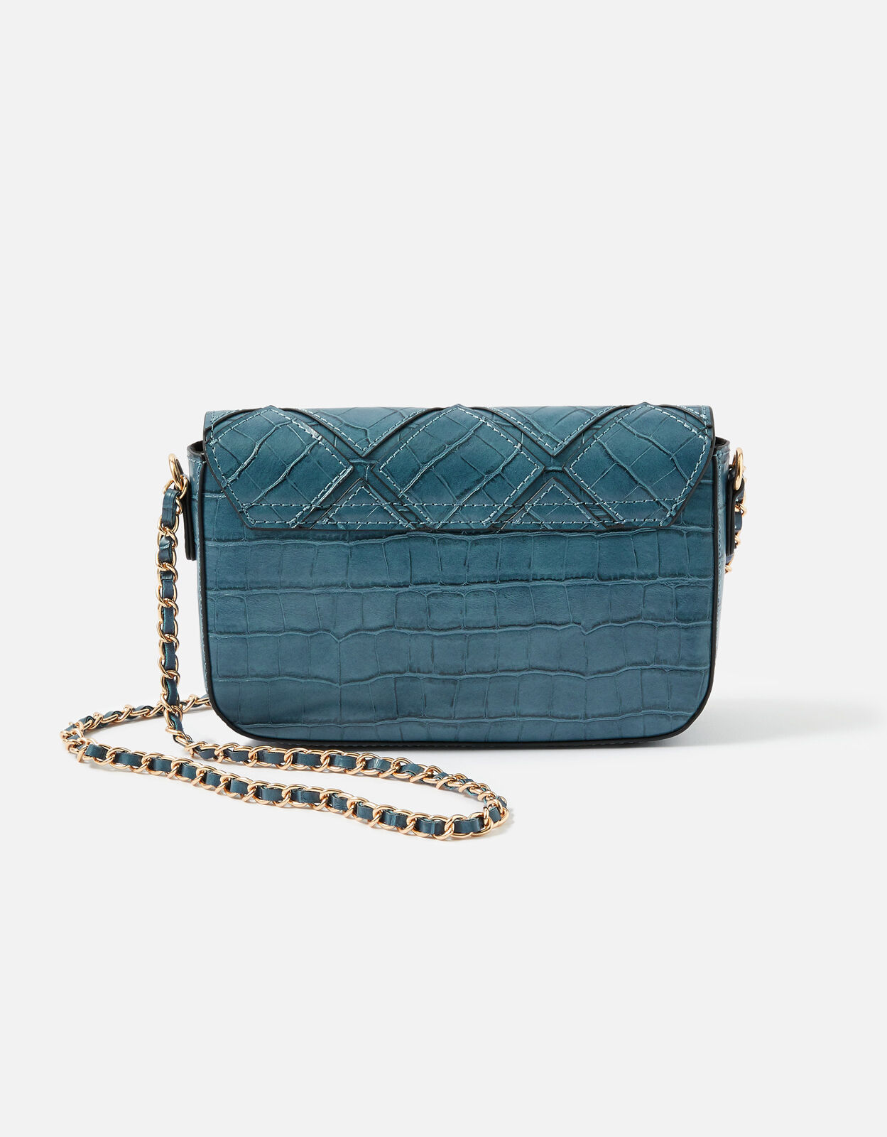 Blue chain bag deals