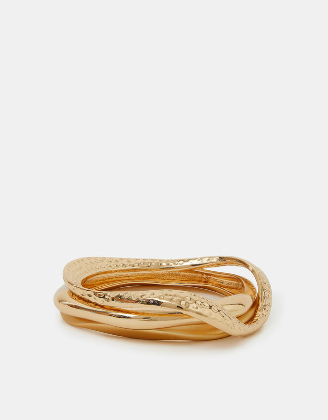 3-Pack Mix Textured Bangles, , large