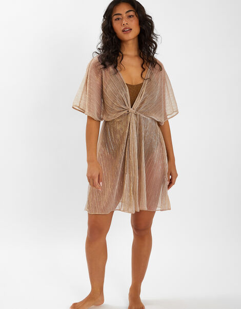 Shimmer Kaftan, Gold (GOLD), large