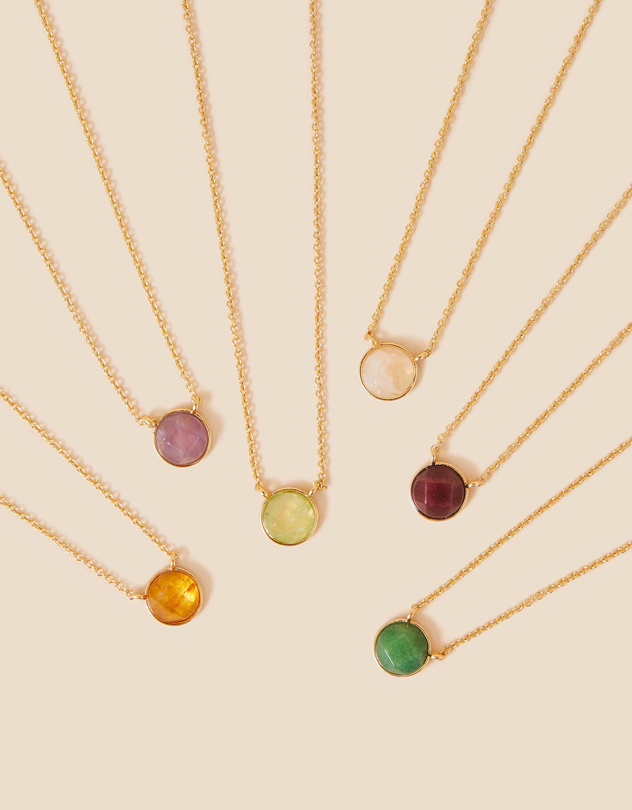 Accessorize hotsell birthstone necklace