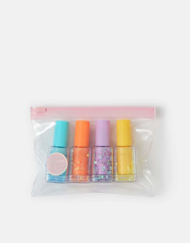 4-Pack Girls Nail Polish Highlighters, , large