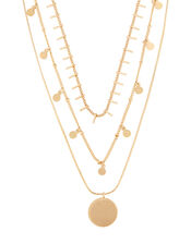 Chain Layered Necklace Set, , large