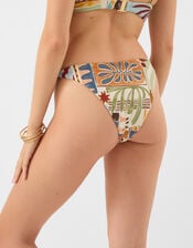 Abstract Print Bikini Bottoms, Multi (MULTI), large