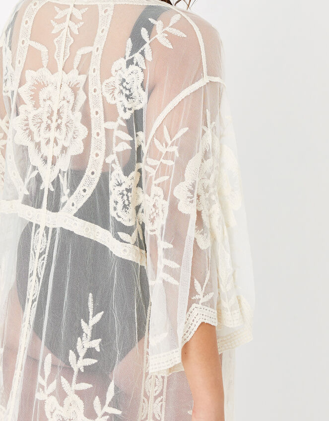 Jaki Lace Kimono, Cream (CREAM), large