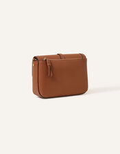 Artisan Detail Cross-Body Bag, Tan (TAN), large