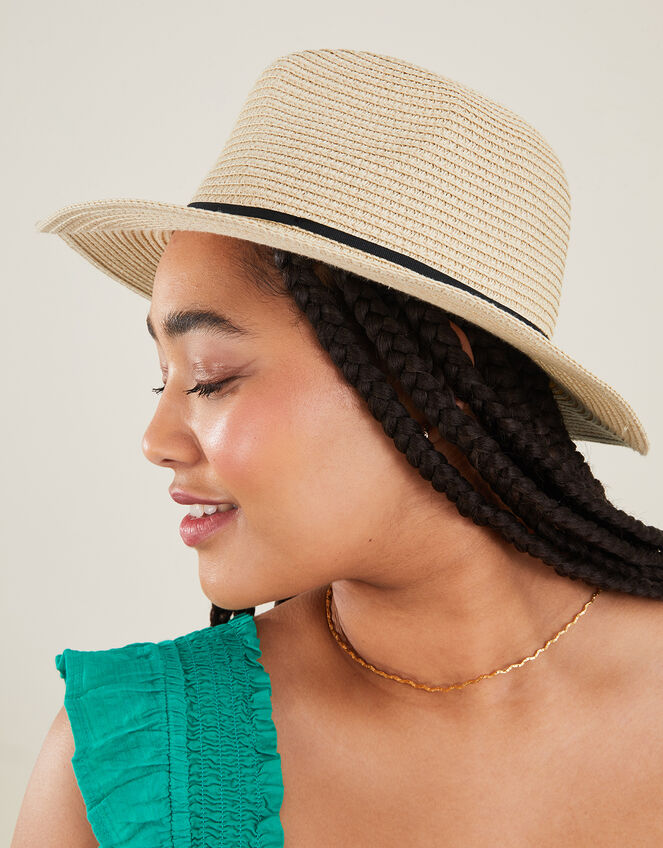 Packable Panama Hat Natural Hats Accessorize UK
