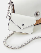 Raffia Crossbody Bag & Card Holder, , large