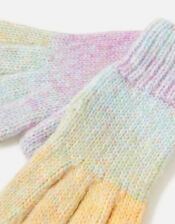 Girls Space Dye Gloves, Multi (BRIGHTS-MULTI), large