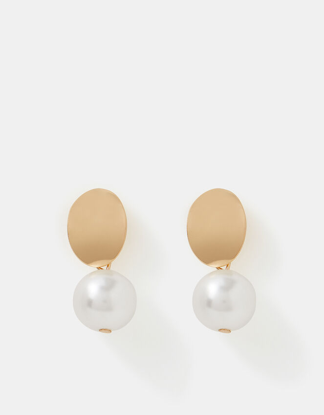 Pearl Drop Earrings, , large