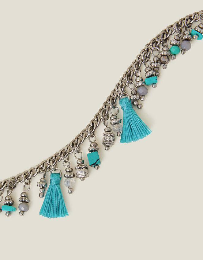 Tassel Charm Bracelet, , large