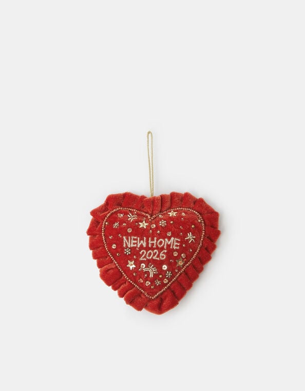 2026 New Home Heart Christmas Tree Decoration, , large