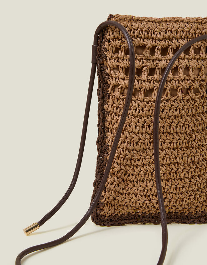 Raffia Phone Bag, , large
