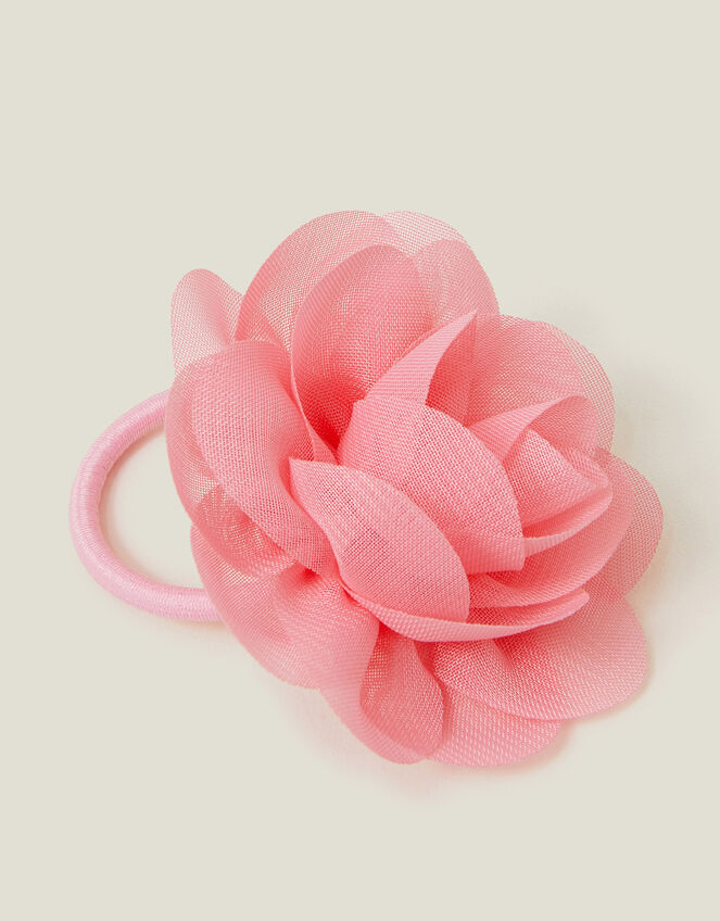 Girls Fabric Flower Hairband, , large
