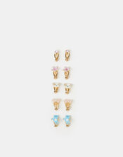 5-Pack Girls Pet Club Clip-On Earrings, , large
