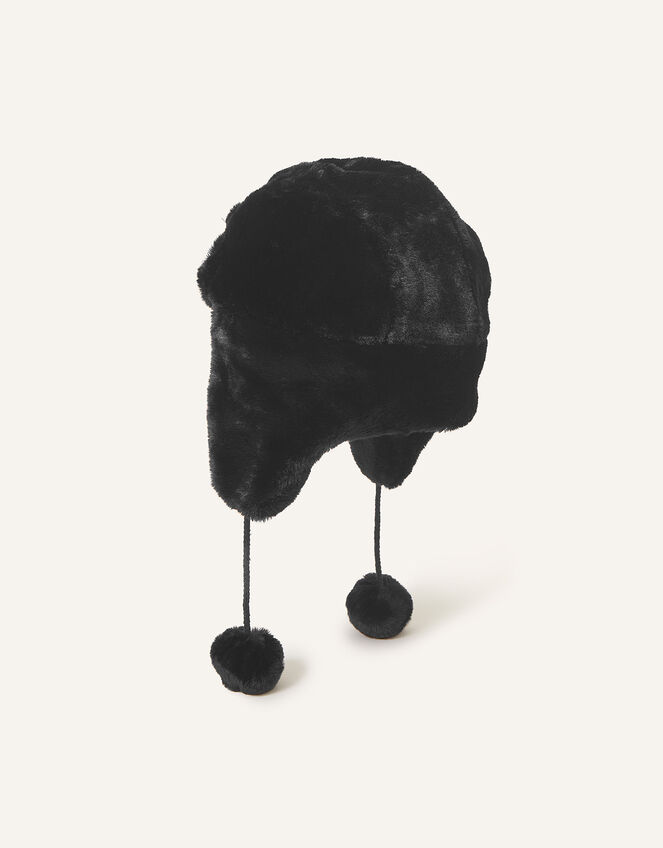 Faux Fur Trapper Hat, , large