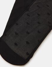 Heart Sheer Socks, , large