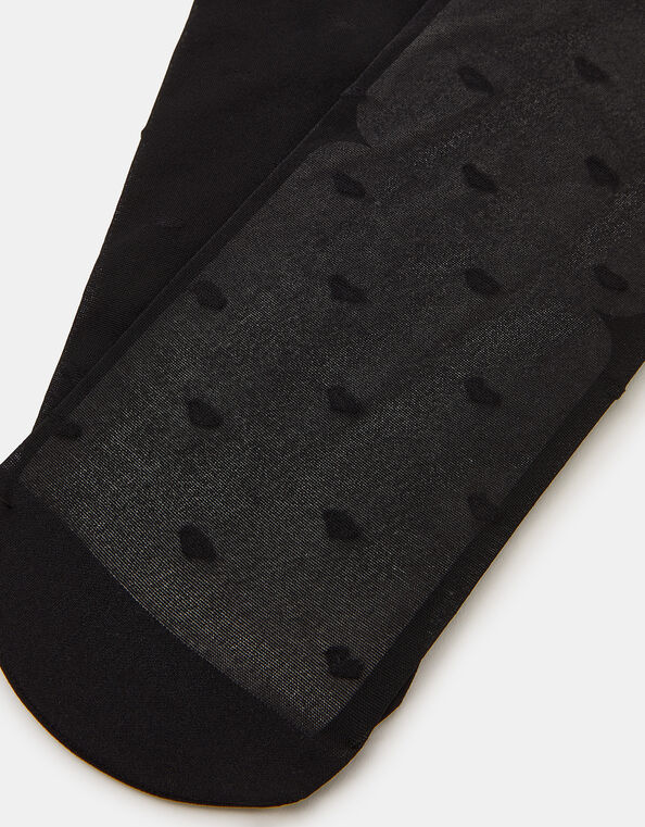 Heart Sheer Socks, , large