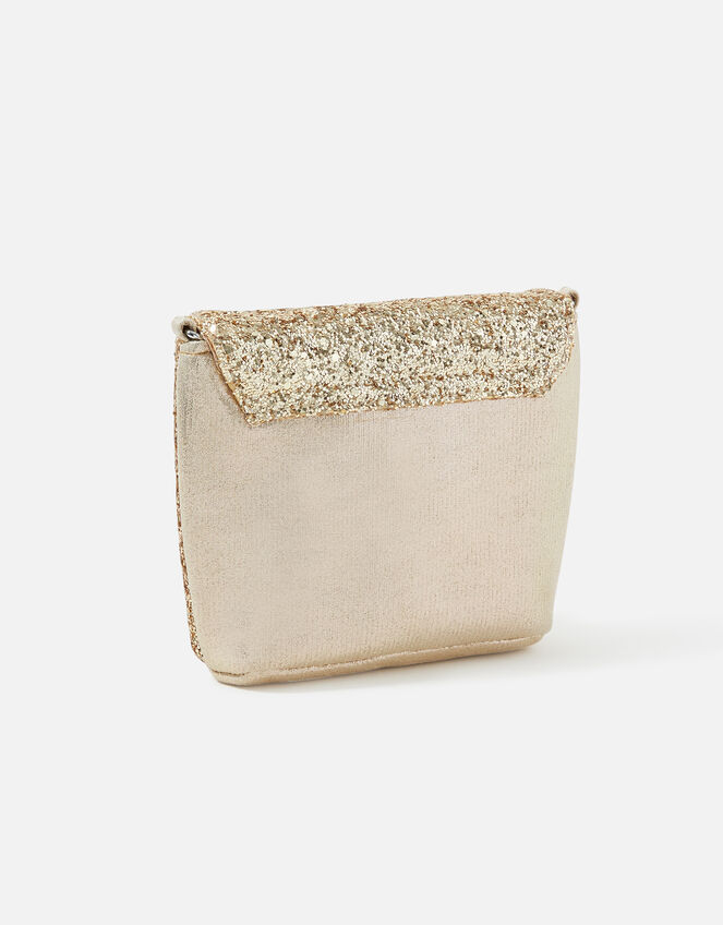 Girls Glitter Cross-Body Bag, , large