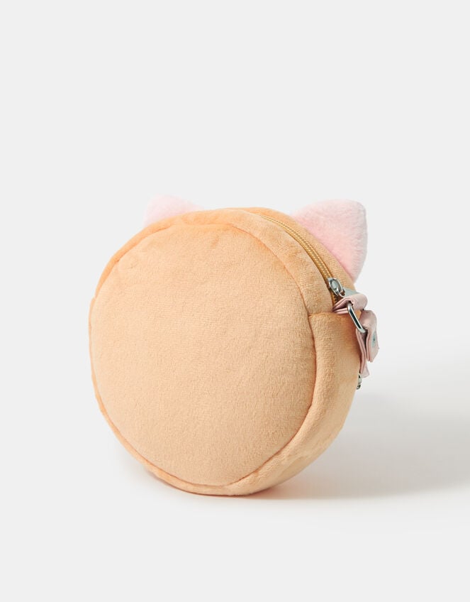 Girls Plush Doughnut Crossbody Bag, , large