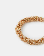 Cluster Link Chain Bracelet, Gold (GOLD), large