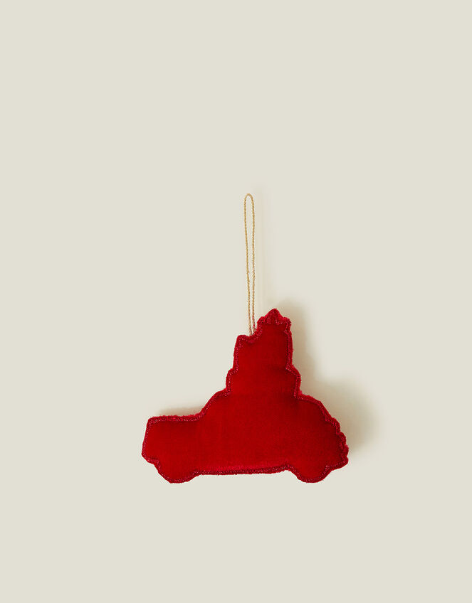 Velvet Car Christmas Tree Decoration, , large