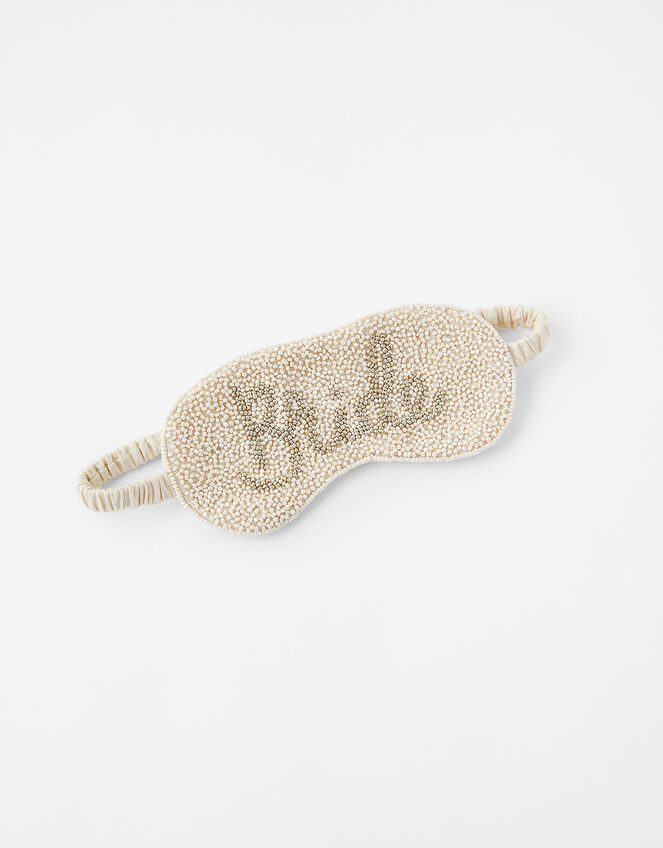 Bride Beaded Eye Mask , , large