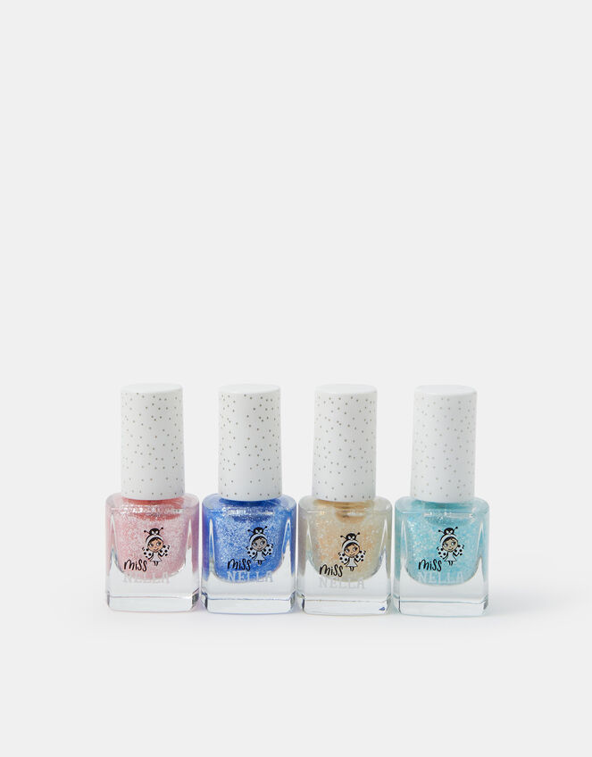 4-Pack Miss Nella Iridescent Nail Polishes, , large