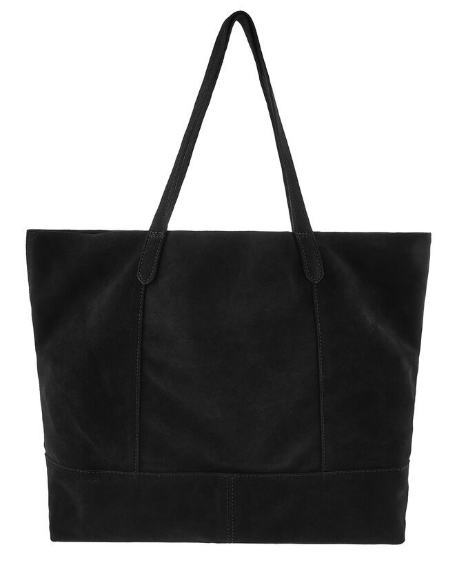 Slouchy Suede Tote Bag, , large