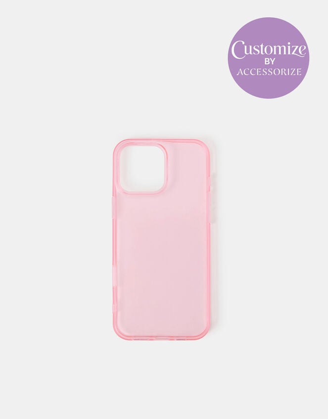Plain iPhone 16 Pro Max Phone Case, Pink (PINK), large
