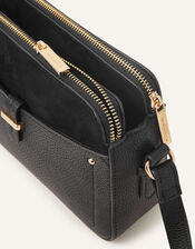 Shelby Cross-Body Bag, Black (BLACK), large