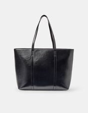 Meredith Tote Bag, Black (BLACK), large