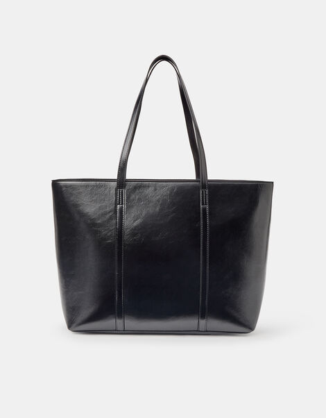 Meredith Tote Bag, Black (BLACK), large